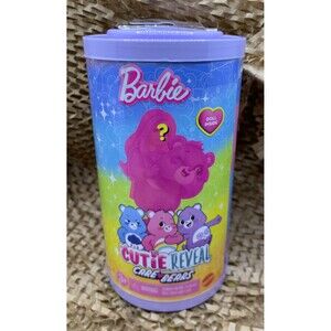 Barbie Care Bears Cutie Reveal Doll Share Bear Mystery Doll 6 Surprises Inside!